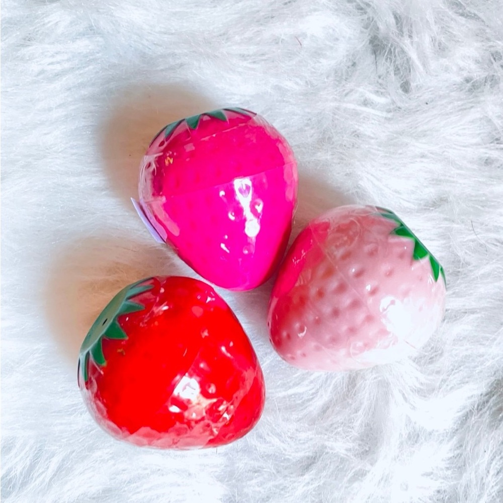 Strawberry Lip Balm Set 3 PC